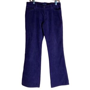 Ralph Lauren purple bootcut corduroy pants Size 12